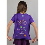 Camiseta Kids Roxo