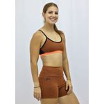 Short Fit Mix Laranja
