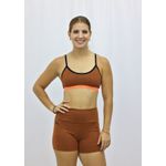 Short Fit Mix Laranja