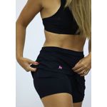 Saia Short Pocket Preta