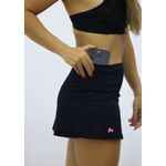 Saia Short Pocket Preta