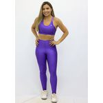 Calça Legging Posh Roxo