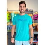 Camiseta Break Records Verde Agua