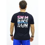 Camiseta Swin Bike Run Preta