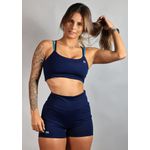 Short Fit Pocket Marinho