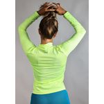 Babylook Manga Longa Neon