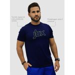 Camiseta UV Marinho det. Verde