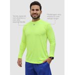 Camiseta Manga Longa Neon