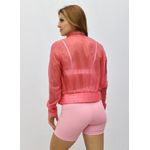 Corta Vento Cropped Pink