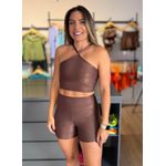 Short Fit Pocket Glow Chocolate