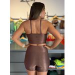 Short Fit Pocket Glow Chocolate