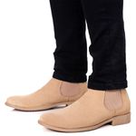 Bota Chelsea Masculina Bege Polo North - Areia 1777