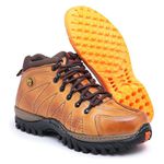 Bota Adventure Masculina Em Couro Tan 203