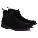Bota Chelsea Masculina Preta Polo North 1777
