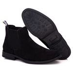 Bota Chelsea Masculina Preta Polo North 1777