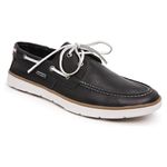 Dockside Preto Masculino Couro Polo Urban
