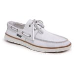 Dockside Branco Masculino Couro Polo Urban
