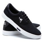 Sapatênis Masculino Casual Urbano Preto Polo Joy 020