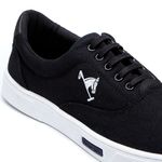 Sapatênis Masculino Casual Urbano Preto Polo Joy 020