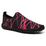 Sapatilha Cachoeira Neoprene Náutica Preto e Rosa