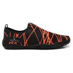 Sapatilha Mergulho Neoprene Náutica Preto e Laranja