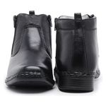 Bota Social Masculina Preta Conforto 511