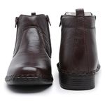 Bota Social Masculina Marrom Conforto - Café 511