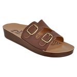 Sandália Ortopédica Webe Flex Feminina Para Esporão Café Nb02