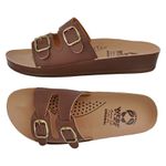 Sandália Ortopédica Webe Flex Feminina Para Esporão Café Nb02