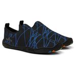 Sapatilha Para Mergulho Neoprene Náutica Preto e Azul