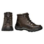 Bota Azimute 910 Adventure Marrom Escuro Caqui
