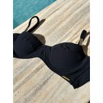 Biquíni﻿ Avulso Meia Taça Cannes Preto