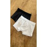 Kit Cueca Boxer Infantil Preto e Branco