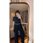 Conjunto Nanda Stripe Preto