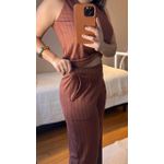 Conjunto Lívia Marrom Risca de Giz