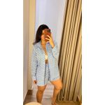 Conjunto Luíza Chemise Short Estrelar