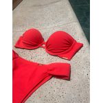 Calcinha De Biquíni Bombom Coral 