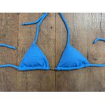 Biquíni Avulso Cortininha Azul Texturizado