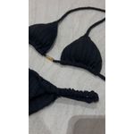 Biquíni Cortininha Preto Memphis