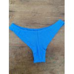 Calcinha de Biquíni Lyz Azul Texturizado