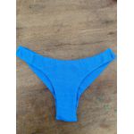 Calcinha de Biquíni Lyz Azul Texturizado