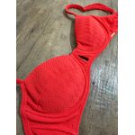 Biquíni Avulso Meia Taça Laranja Mandala