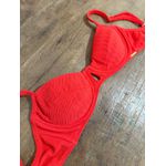 Biquíni Avulso Meia Taça Laranja Mandala