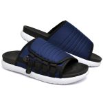 Chinelo Masculino Slide Casual Moda Praia Verão Azul