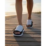 Chinelo Masculino Slide Casual Moda Praia Verão Branca