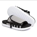 Chinelo Masculino Slide Casual Moda Praia Verão Cinza