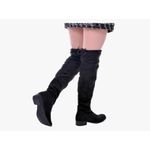 Bota Feminina Cano Longo Salto Confortável