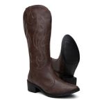 Bota Feminina Texana Cano Alto Country Rodeio 