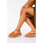 Papete Feminino Plataforma Alta Macio 