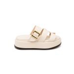 Papete Feminino Plataforma Macio Com Fivela